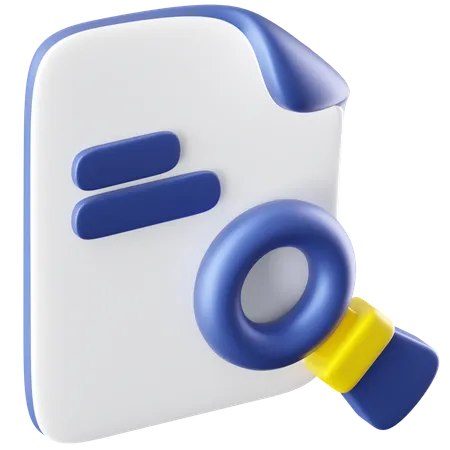 Search  3D Icon