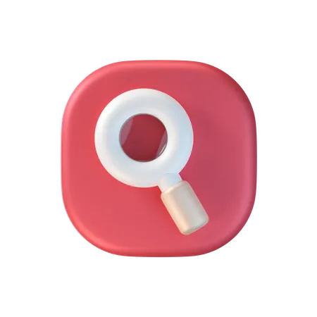 Search  3D Icon