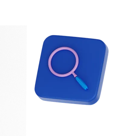 Search  3D Icon