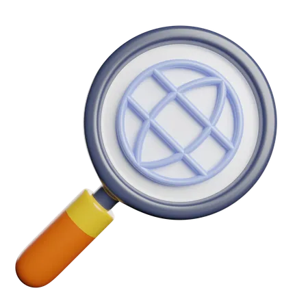 Search  3D Icon