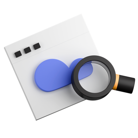 Search  3D Icon