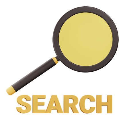 Search  3D Icon