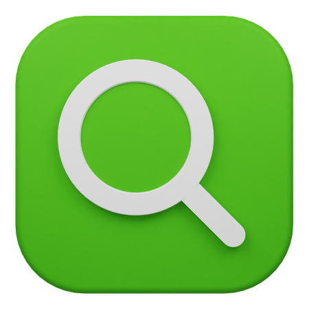 Search  3D Icon