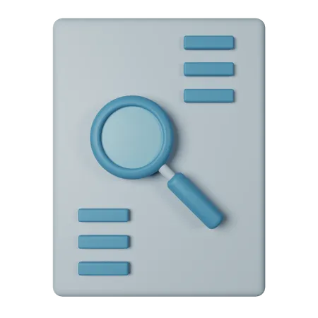 Search  3D Icon