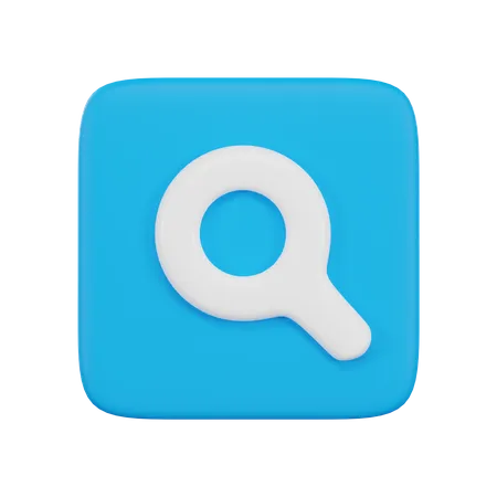 Search  3D Icon