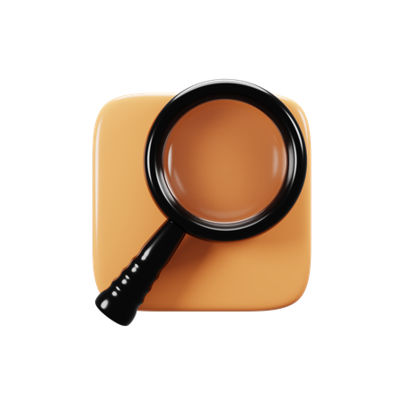 Search  3D Icon