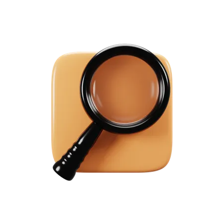 Search  3D Icon