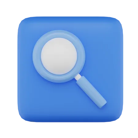 Search  3D Icon