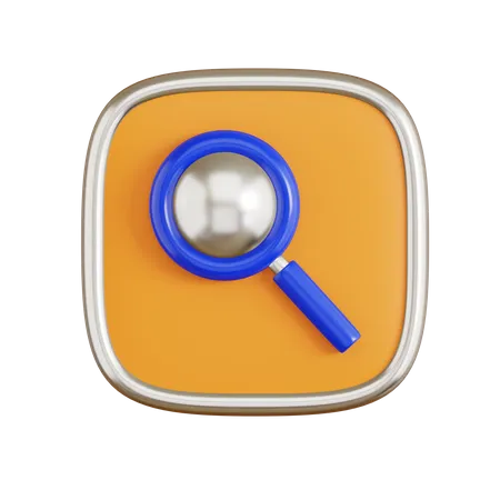 Search  3D Icon