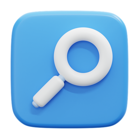 Search  3D Icon