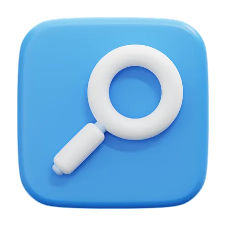 Search  3D Icon