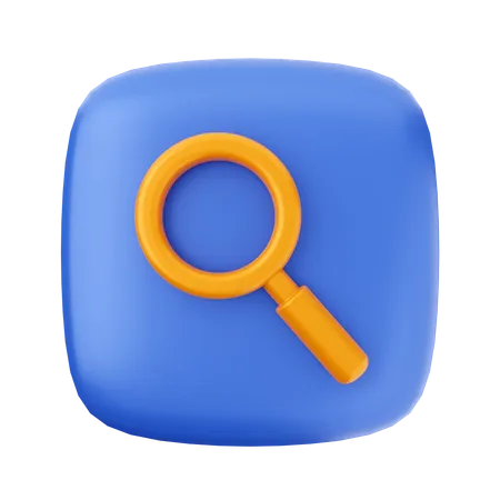 Search  3D Icon