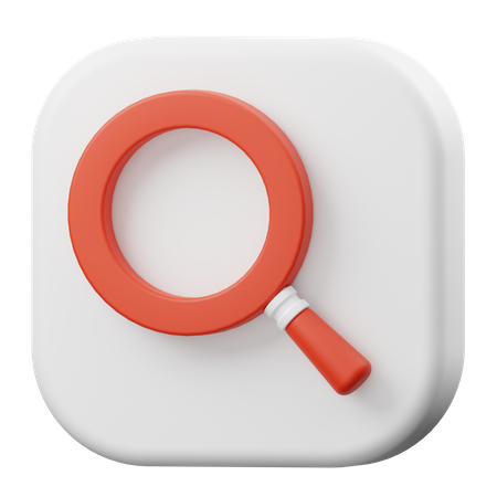Search  3D Icon