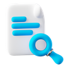 3d search logo