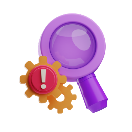 검색 알림  3D Icon