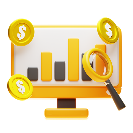 Search Analysis  3D Icon