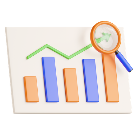 Search Analysis  3D Icon