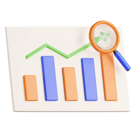 Search Analysis  3D Icon