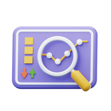 Search Analysis  3D Icon