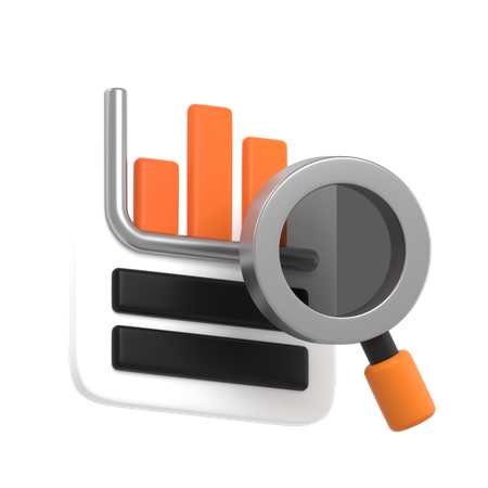 Search Analysis  3D Icon