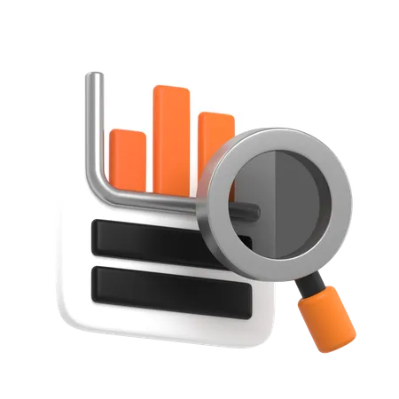 Search Analysis  3D Icon