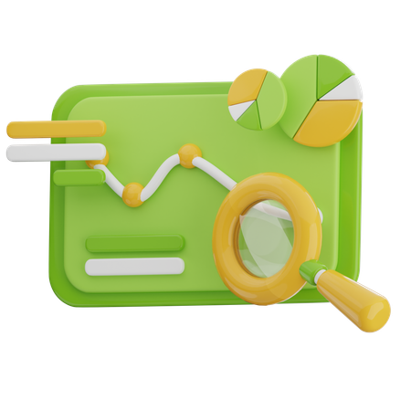 Search Analysis  3D Icon