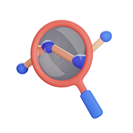 Search Analysis  3D Illustration