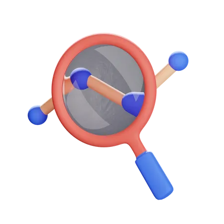 Search Analysis  3D Illustration