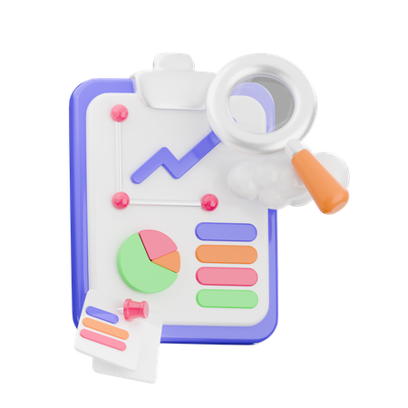 Search Analysis Report  3D Icon