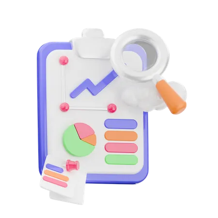 Search Analysis Report  3D Icon