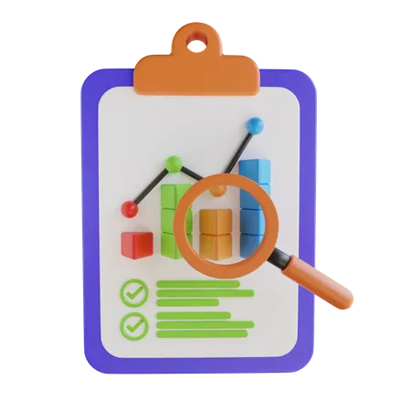 Search Analysis Report  3D Icon