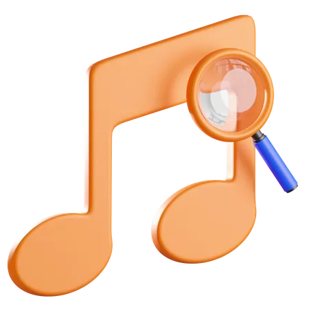 Search Audio 3 D Icon 3D Icon