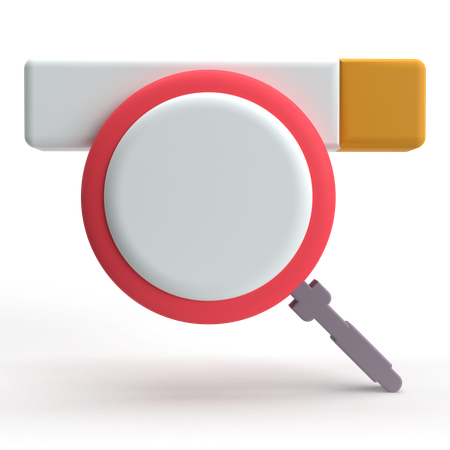 Search Bar  3D Icon