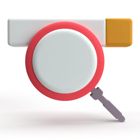 Search Bar  3D Icon