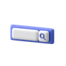 3d search-bar logo
