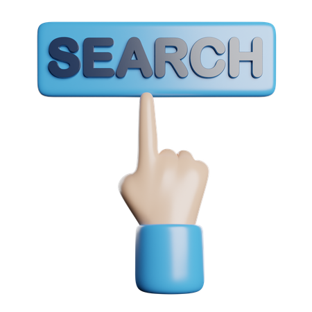 Search Bar  3D Icon