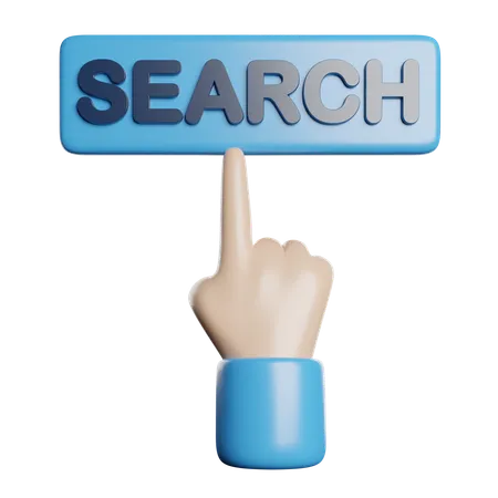 Search Bar  3D Icon