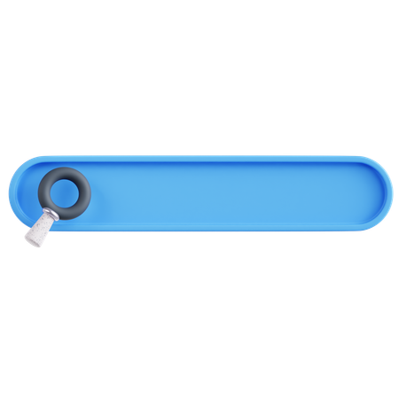 Search Bar  3D Icon