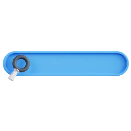 Search Bar  3D Icon