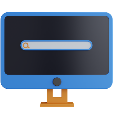 Search Bar  3D Icon