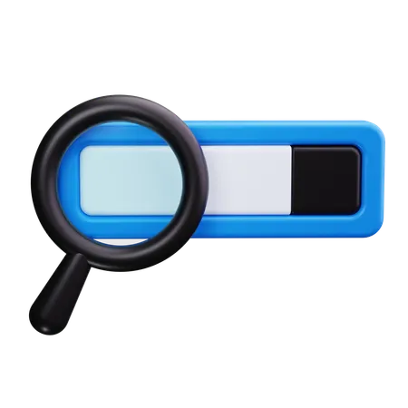 Search bar  3D Icon