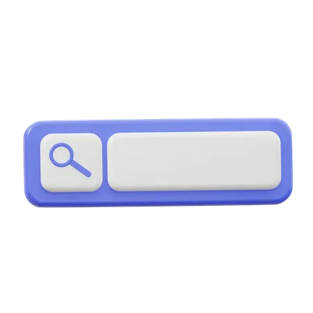 Search Bar  3D Icon