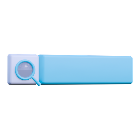 Search Bar  3D Icon