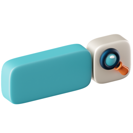 Search Bar  3D Icon