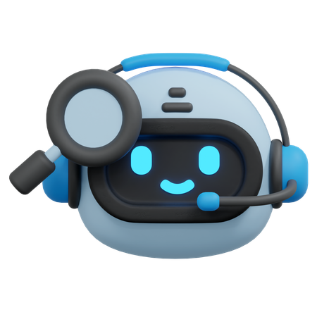 Search bot  3D Icon