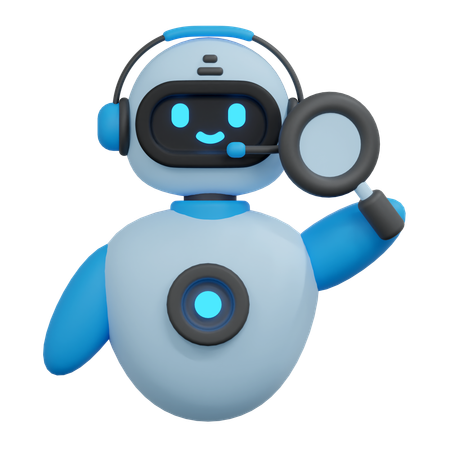 Search bot  3D Icon