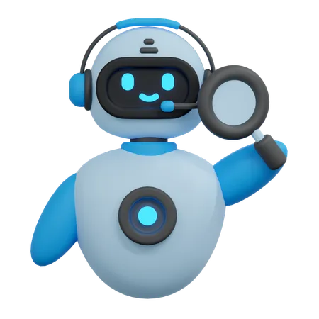 Search bot  3D Icon