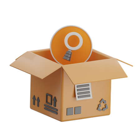 Search Box  3D Icon