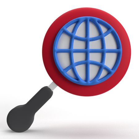 Search Browser  3D Icon
