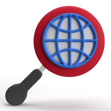 Search Browser  3D Icon